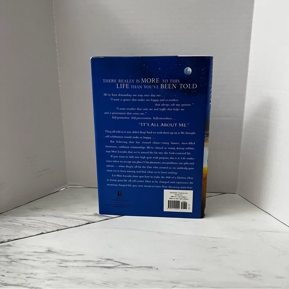 It's Not About Me Max Lucado Hard Cover Book